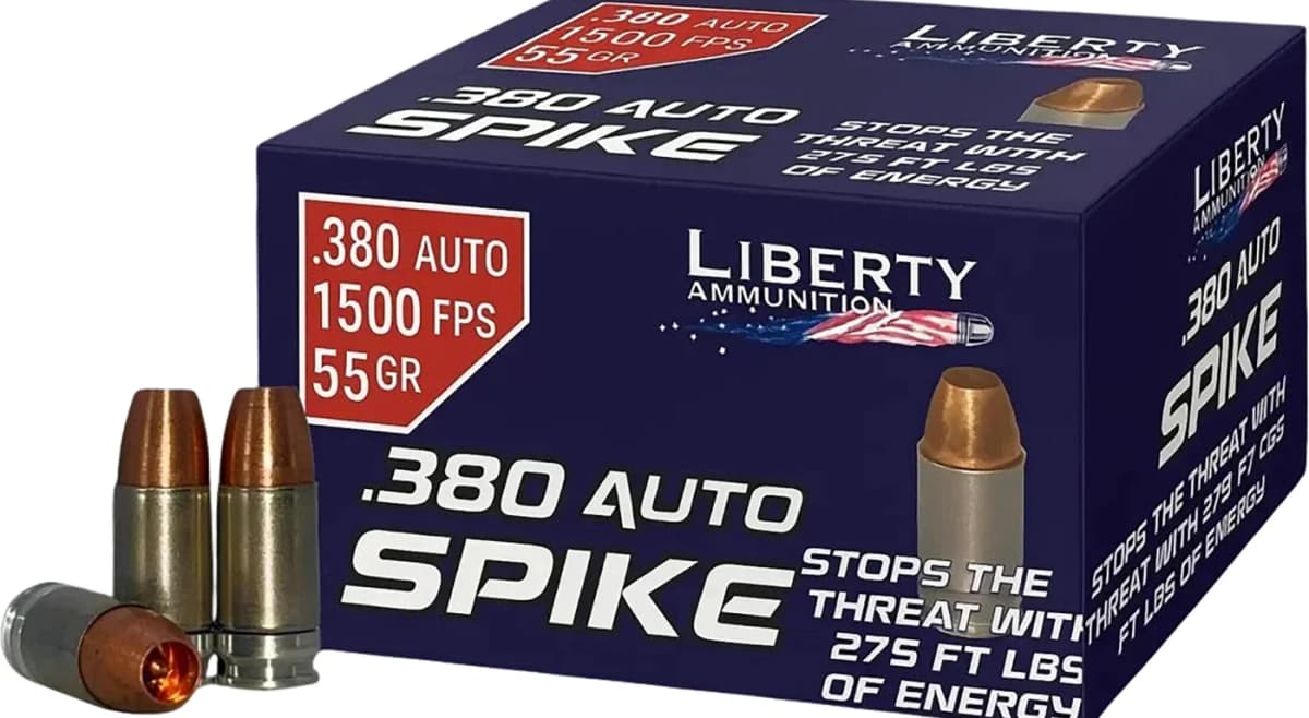 Liberty SPIKE 2.0: Brass-Cased 380 and 9mm at 1,500 fps
