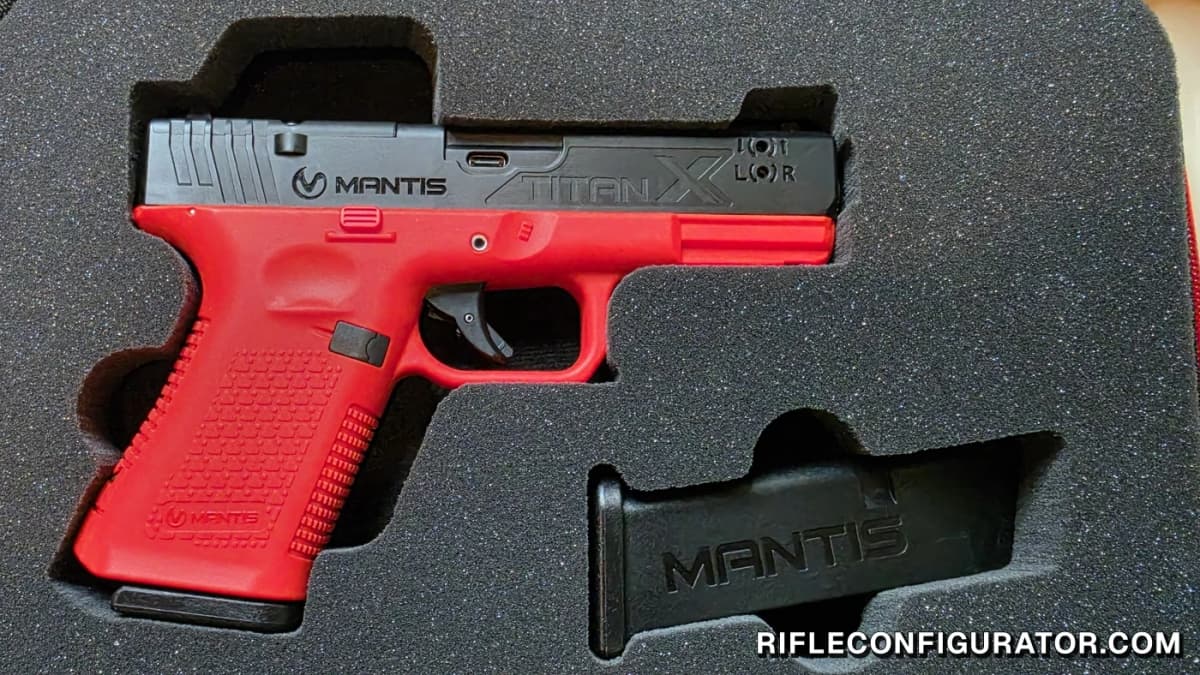 Mantis TitanX Review: Glock 19 Laser Trainer With a 4 lb Trigger header image