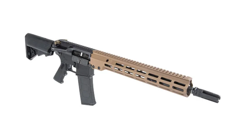 URGI clone-correct complete rifle with Geissele MK16 DDC M-LOK rail on black lower receiver