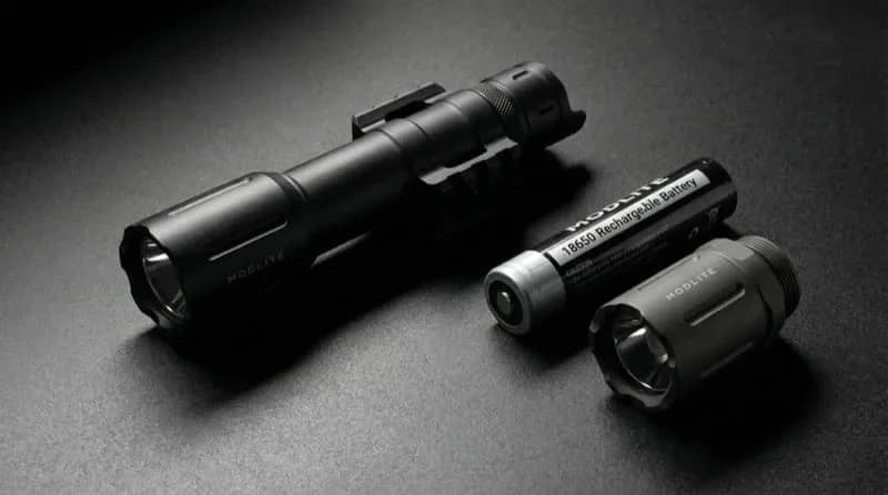 Modlite OKW v2: 95,000 Candela Weapon Light Specs, Beam Profile, and REIN 3.0 Comparison header image