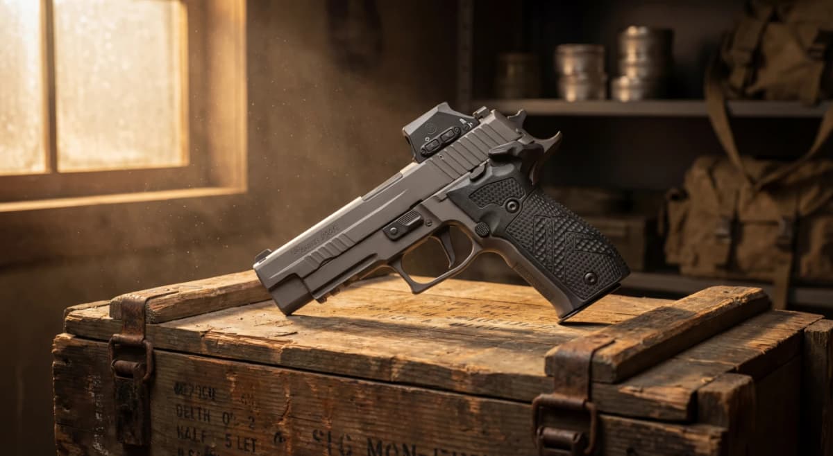 SIG Sauer P226: Complete History from XM9 Trials to Legion X5