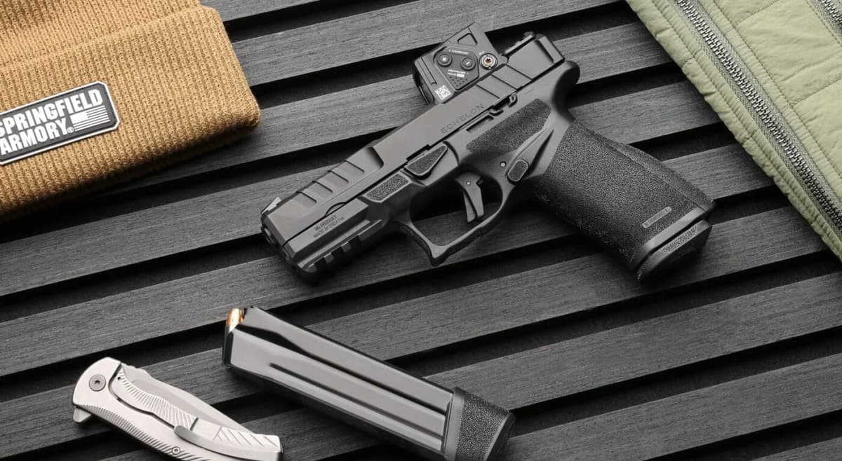 Springfield Armory Echelon COA: Factory Aimpoint Red Dot with A-CUT Wedge Lock at $1,119 header image