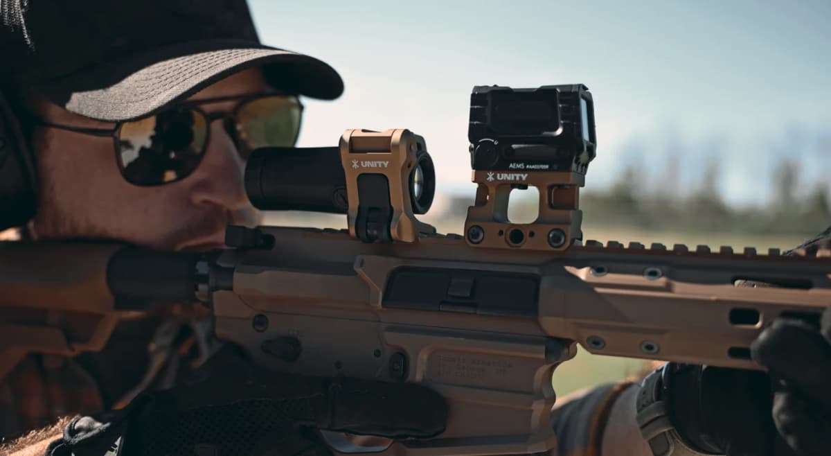 Unity Tactical at NRAAM 2026: FAST FTC Holosun Mount and AXON Switches for Wilcox RAID XE / BOSS XE