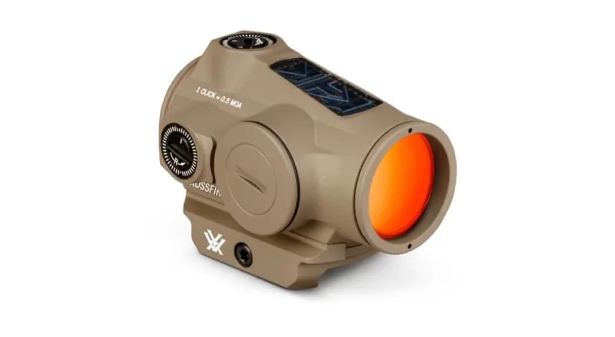 Vortex Crossfire II Solar Red Dot: 150K-Hour Runtime at $170