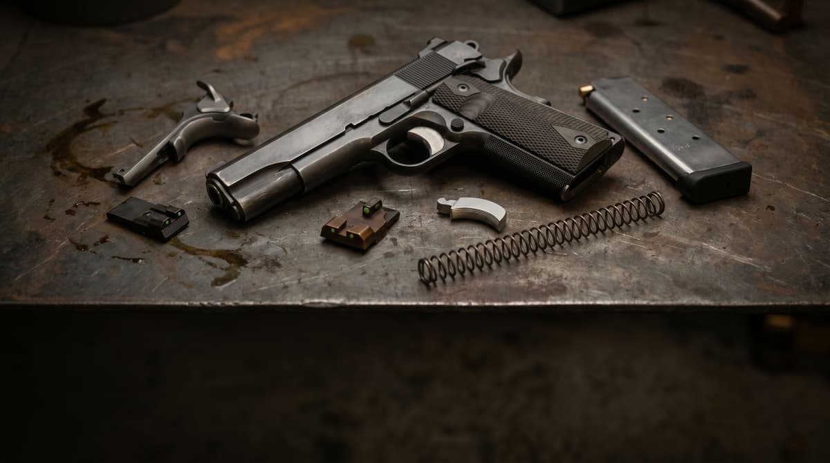 1911 Upgrades: Best Grips, Triggers, Sights & Magazines header image