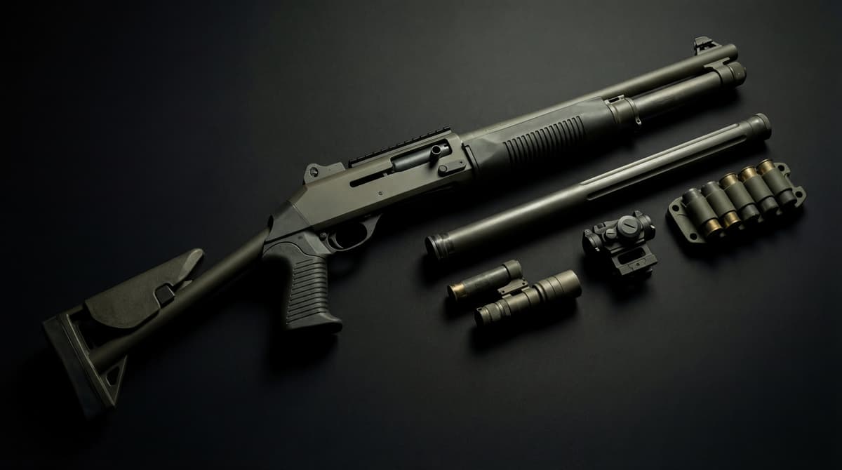 Best Benelli M4 Upgrades 2026: Magazine Tube, Optics, Controls & More header image