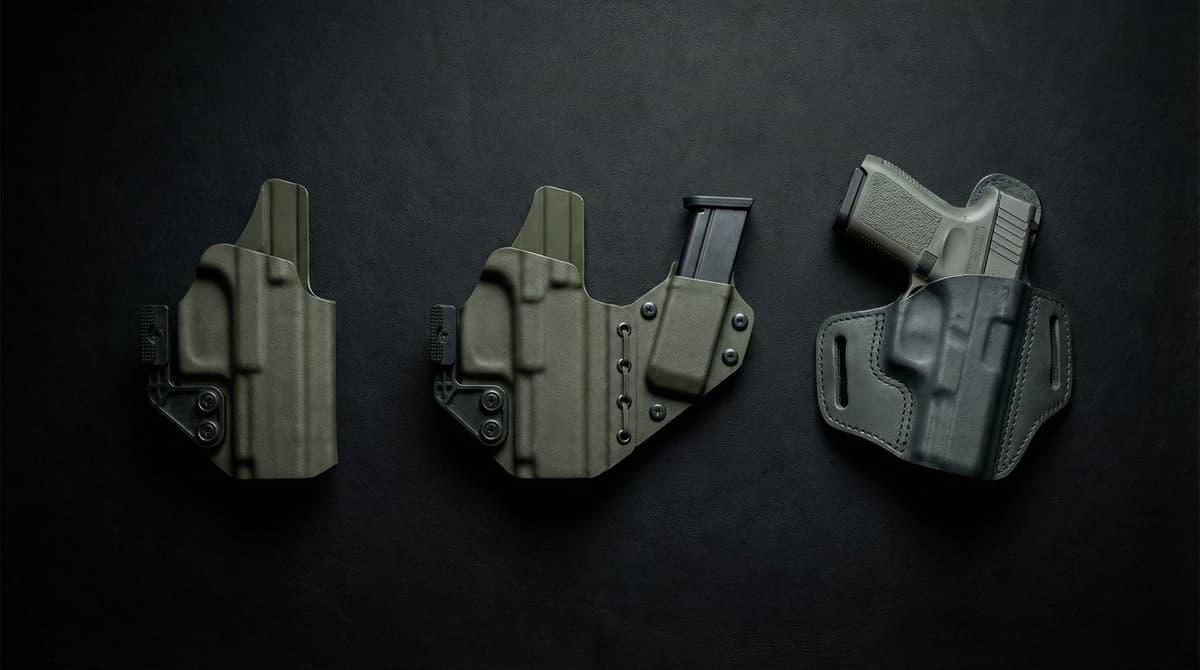 Best Concealed Carry Holsters 2026: Top 10 IWB, Appendix & OWB Holsters Ranked (Tier 1, Tenicor, Vedder) header image