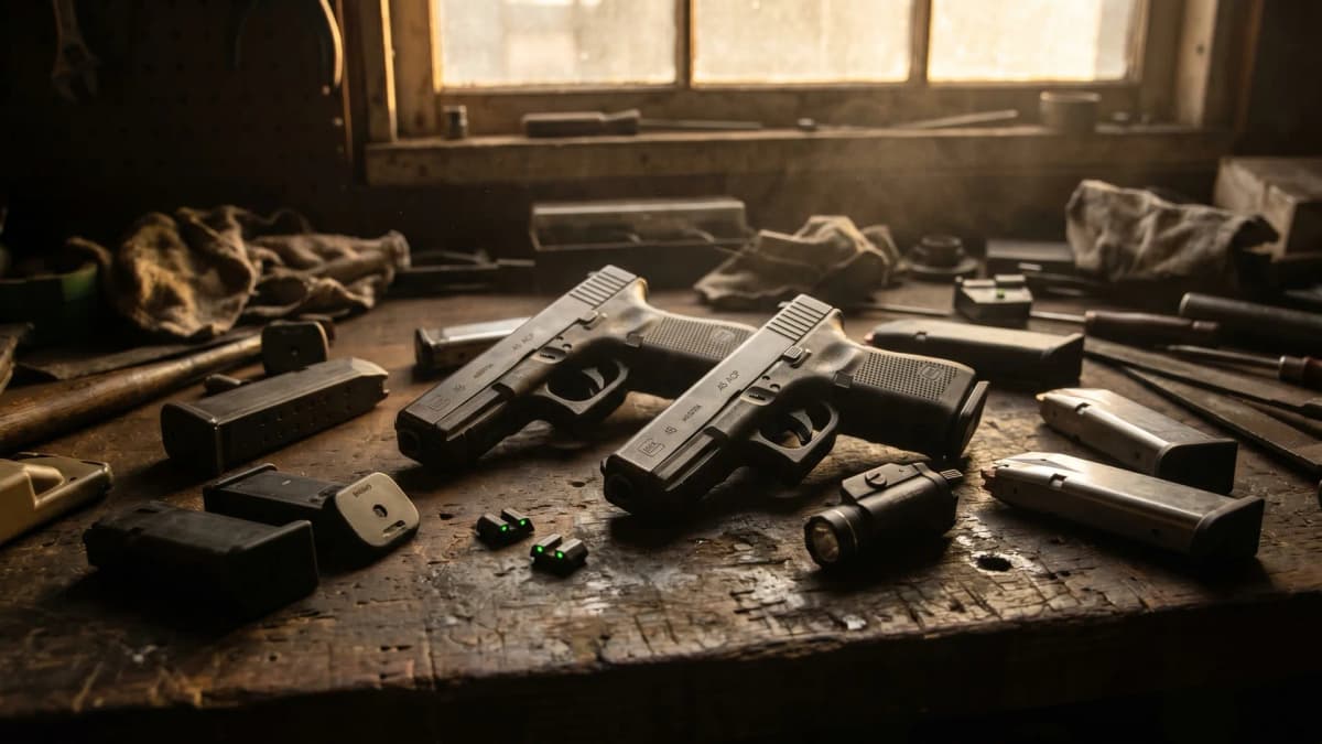 Best Glock 30 & 36 Accessories 2026: Grips, Sights & Mags