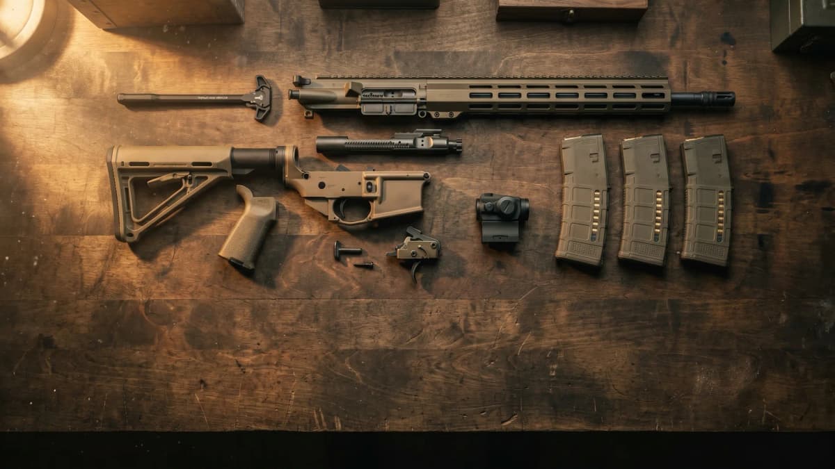 Best Mid-Tier AR-15 Build 2026: Complete $1,000-1,300 Parts List