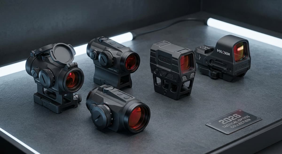 Best AR-15 Red Dots 2026: Aimpoint vs Holosun vs EOTech Compared header image