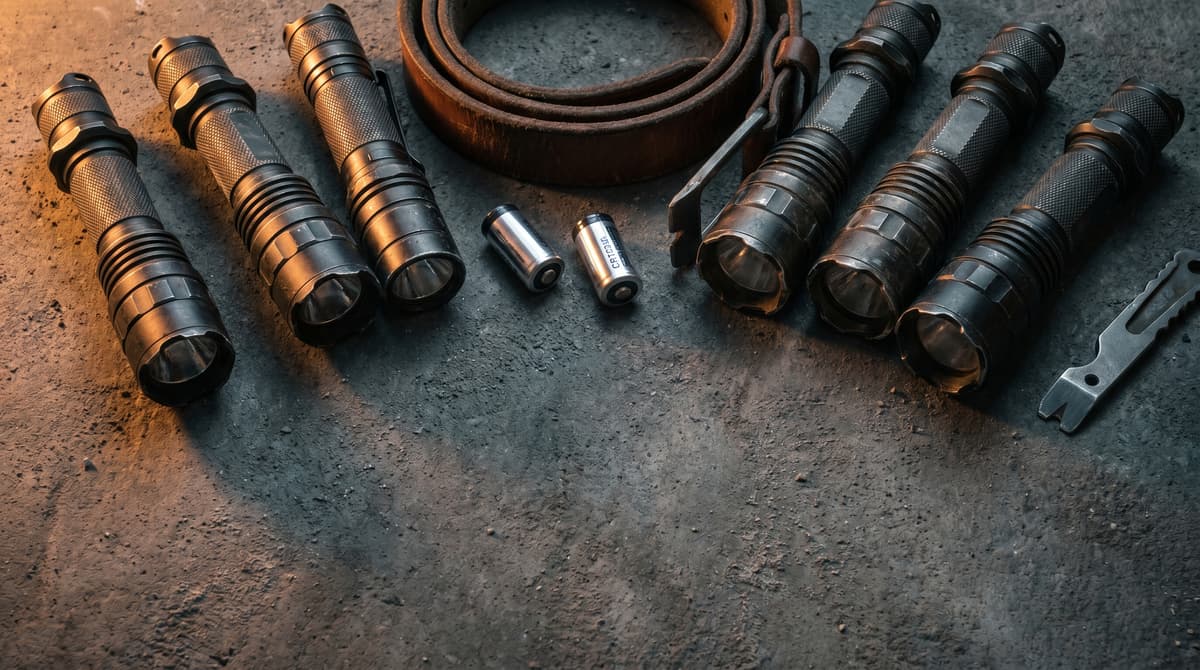 Best Tactical Flashlight 2026: Top 10 EDC Handhelds Ranked (SureFire, Modlite, Streamlight) header image