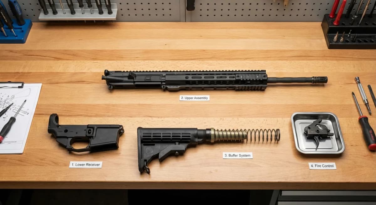How to Build an AR-15: Complete Parts List & Step-by-Step Guide (2026) header image
