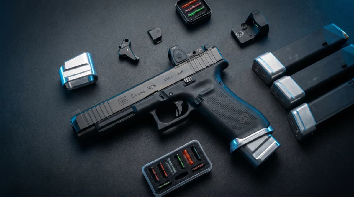 Best Glock 34 Upgrades 2026: Competition Optics, Triggers, Basepads & Magwells Ranked