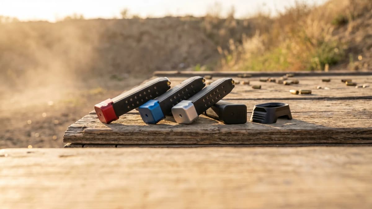 Best Glock Magazine Extensions & Basepads 2026 (Competition & Carry)