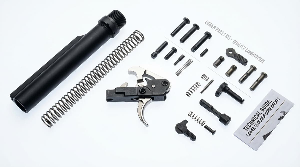 Best AR-15 Lower Parts Kits 2026: Top Picks Ranked (SOLGW, DD, CMMG, Aero) header image