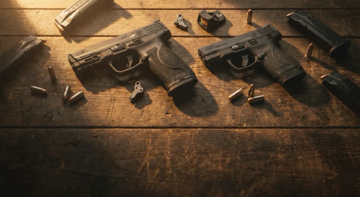 Best M&P Shield Plus & M&P 2.0 Upgrades 2026: Triggers, Optics, Sights & Holsters Ranked (Apex, Holosun, Trijicon, Streamlight)