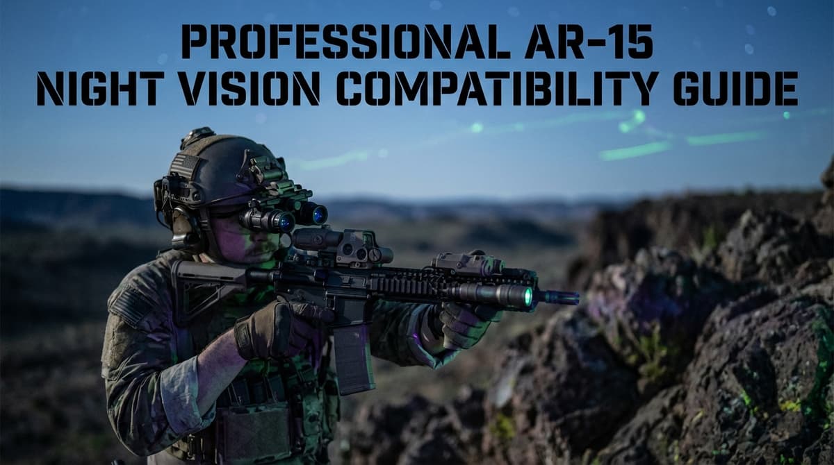 AR-15 Night Vision Setup 2026: Complete Guide (PEQ-15, DBAL, Optic Heights)
