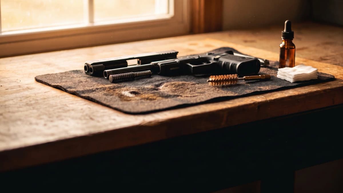 How to Clean a Pistol 2026: Field Strip, Lubricate & Inspect header image