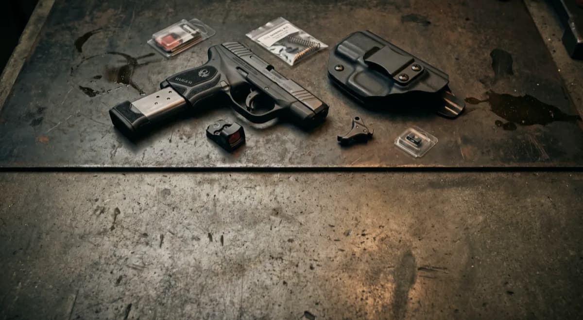Best Ruger LCP MAX Upgrades 2026: Sights, Triggers, Magazines & Holsters Ranked (Galloway, XS, Pearce, Tulster)