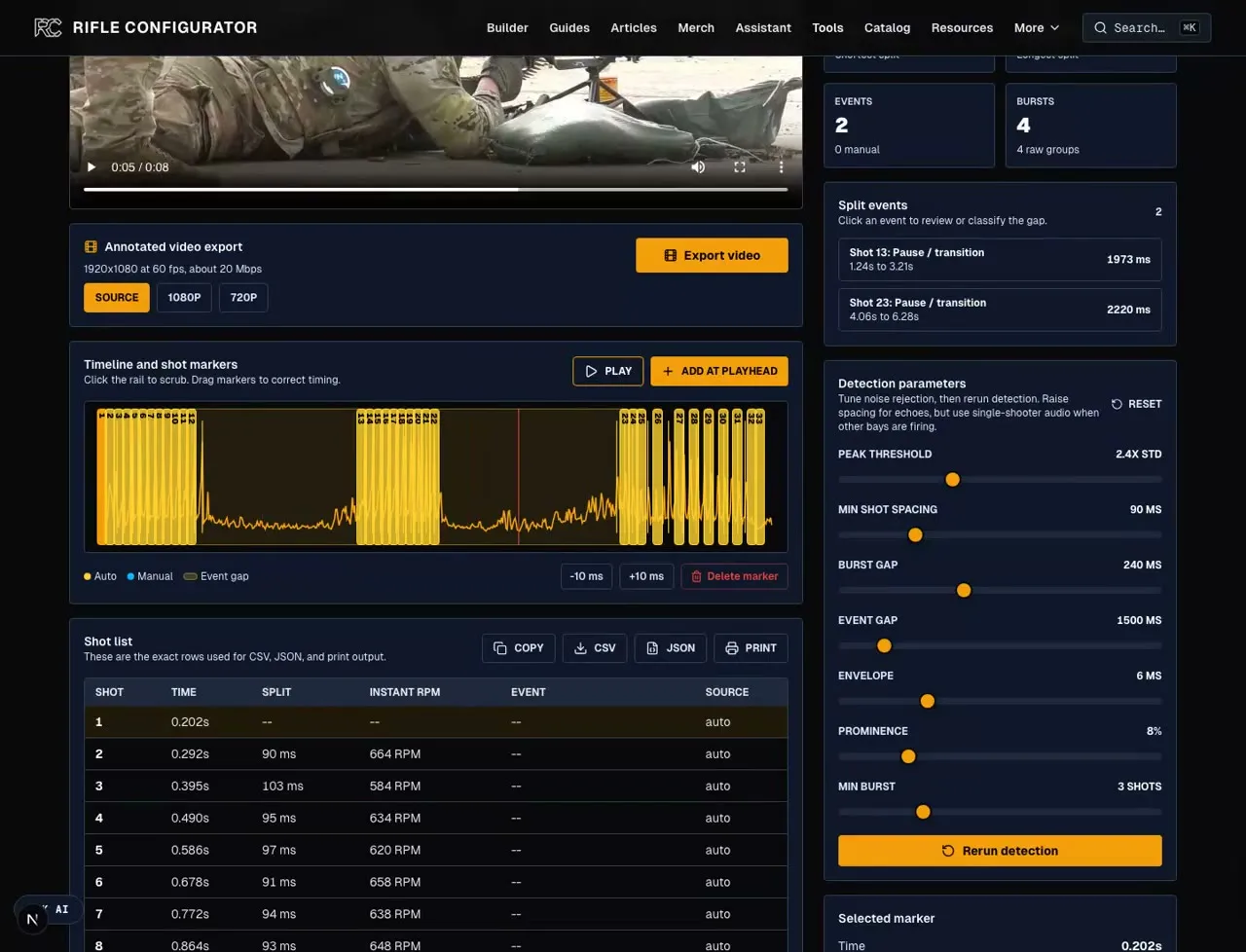 Shot Timer Video Guide: Pull Splits from Your Footage header image