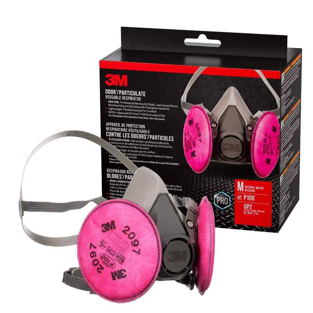 3M 6297 Reusable P100 Respirator (Medium)