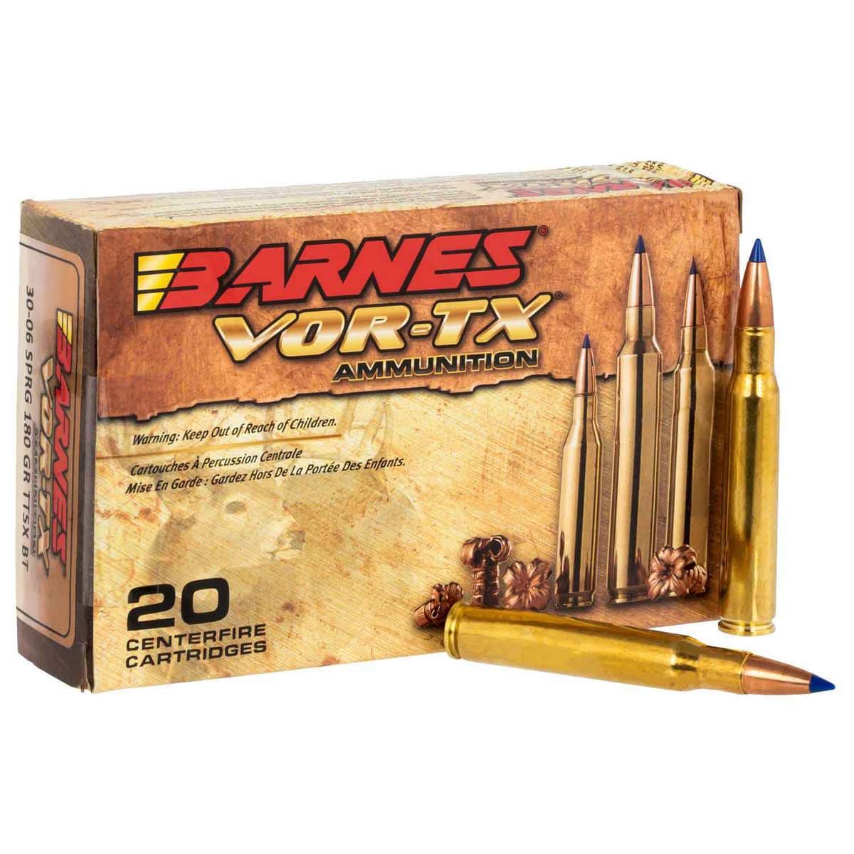 Barnes VOR-TX 180gr TTSX .30-06 Springfield product image