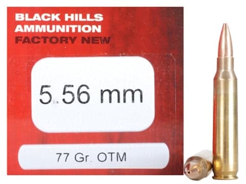 Black Hills MK262 Mod 1-C 77gr OTM