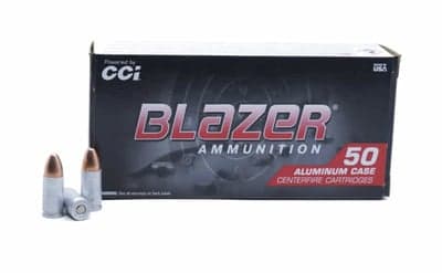 CCI Blazer Aluminum 9mm 115gr FMJ
