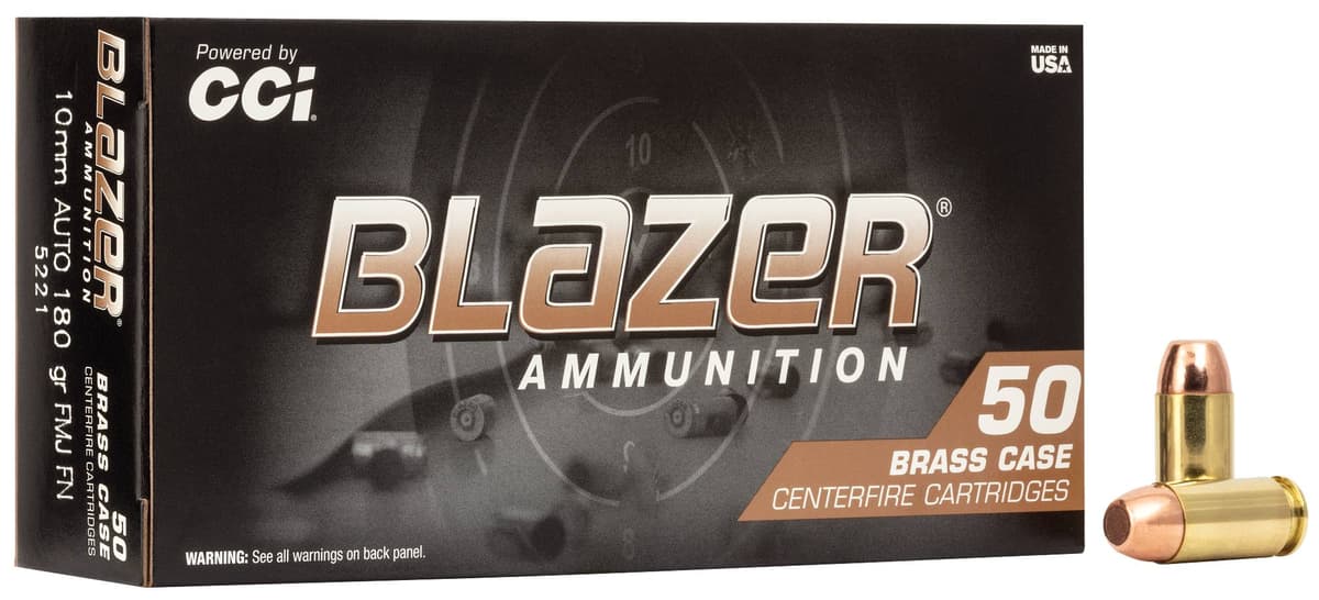CCI Blazer Brass 10mm 180gr FMJ