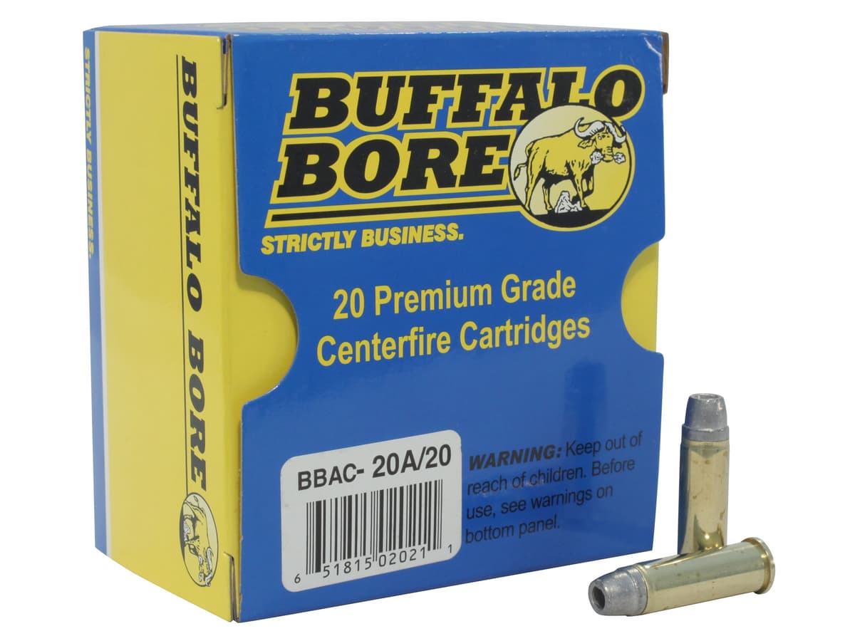 Buffalo Bore Heavy 38 Special +P 158gr LSWCHP-GC