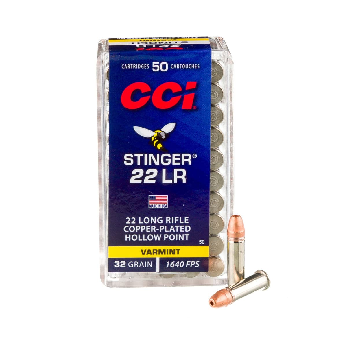 CCI Stinger .22 LR 32gr CPHP