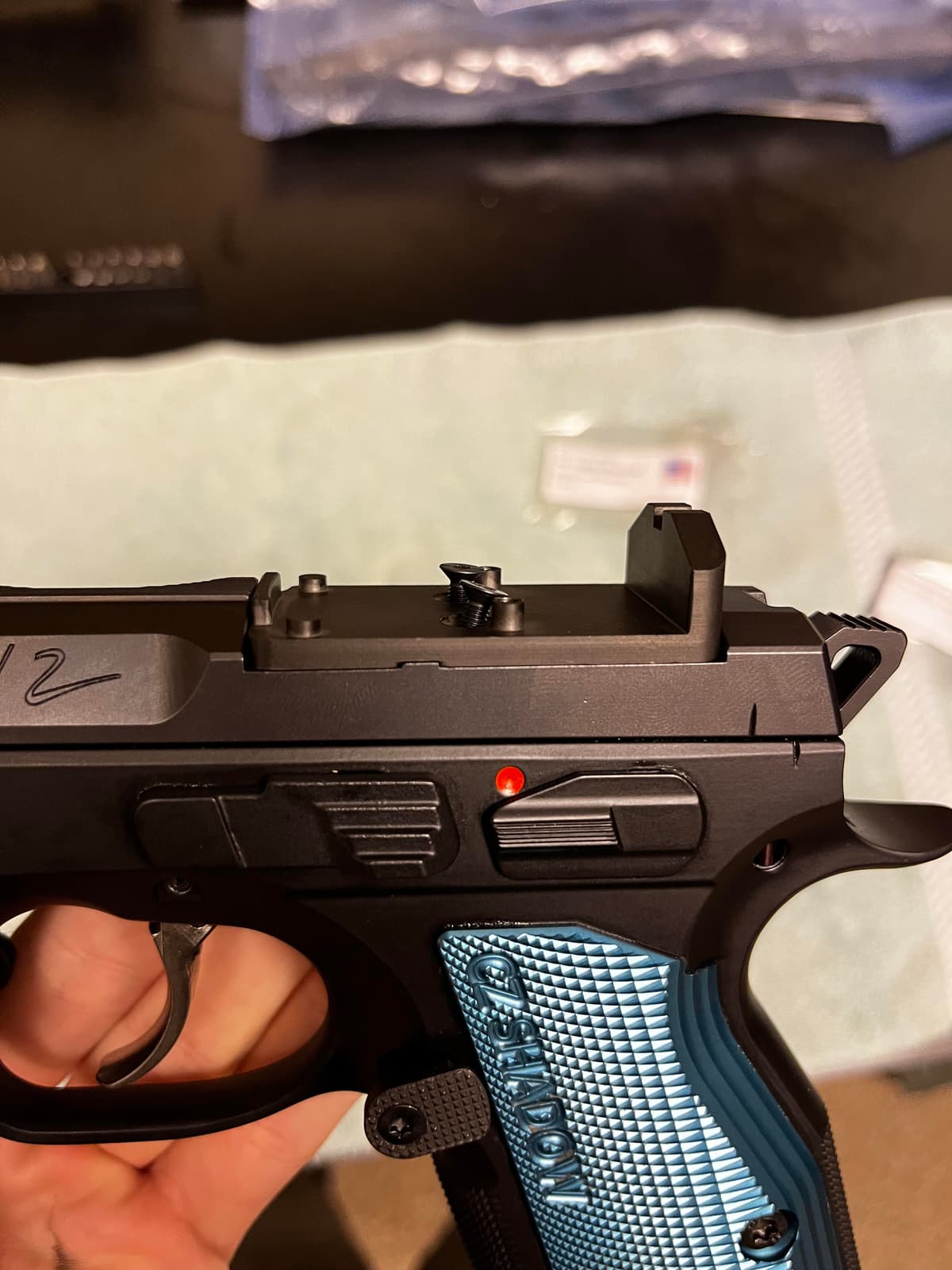 Cajun Gun Works CZ Shadow 2 OR RMR Optic Plate