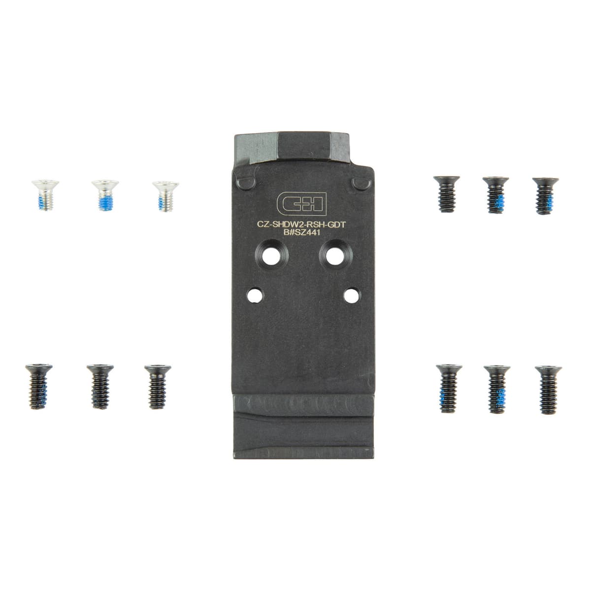 C&H Precision CZ Shadow 2 OR V4 RMR / Holosun C Steel Plate
