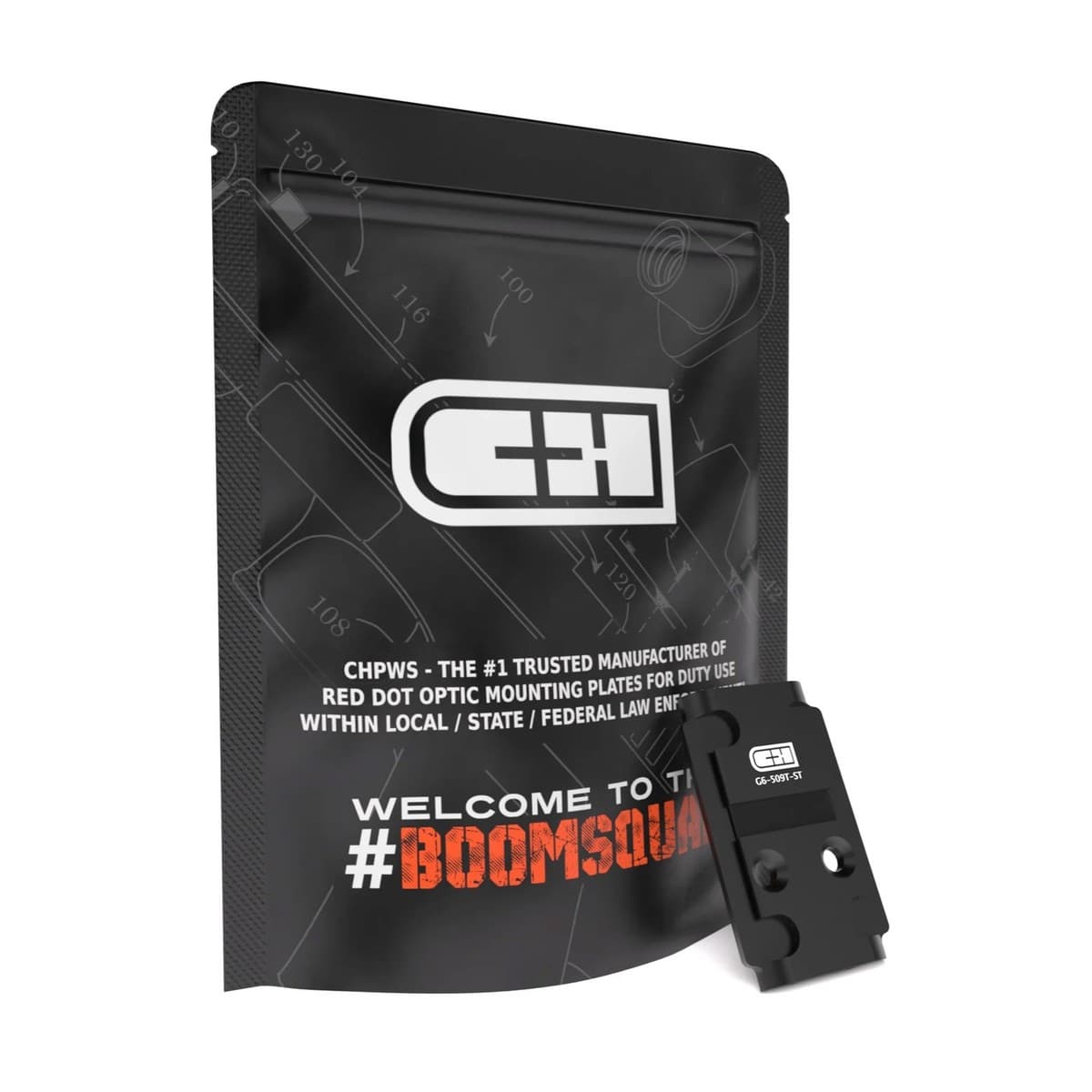 C&H Precision Gen6 Holosun 509T Steel Plate