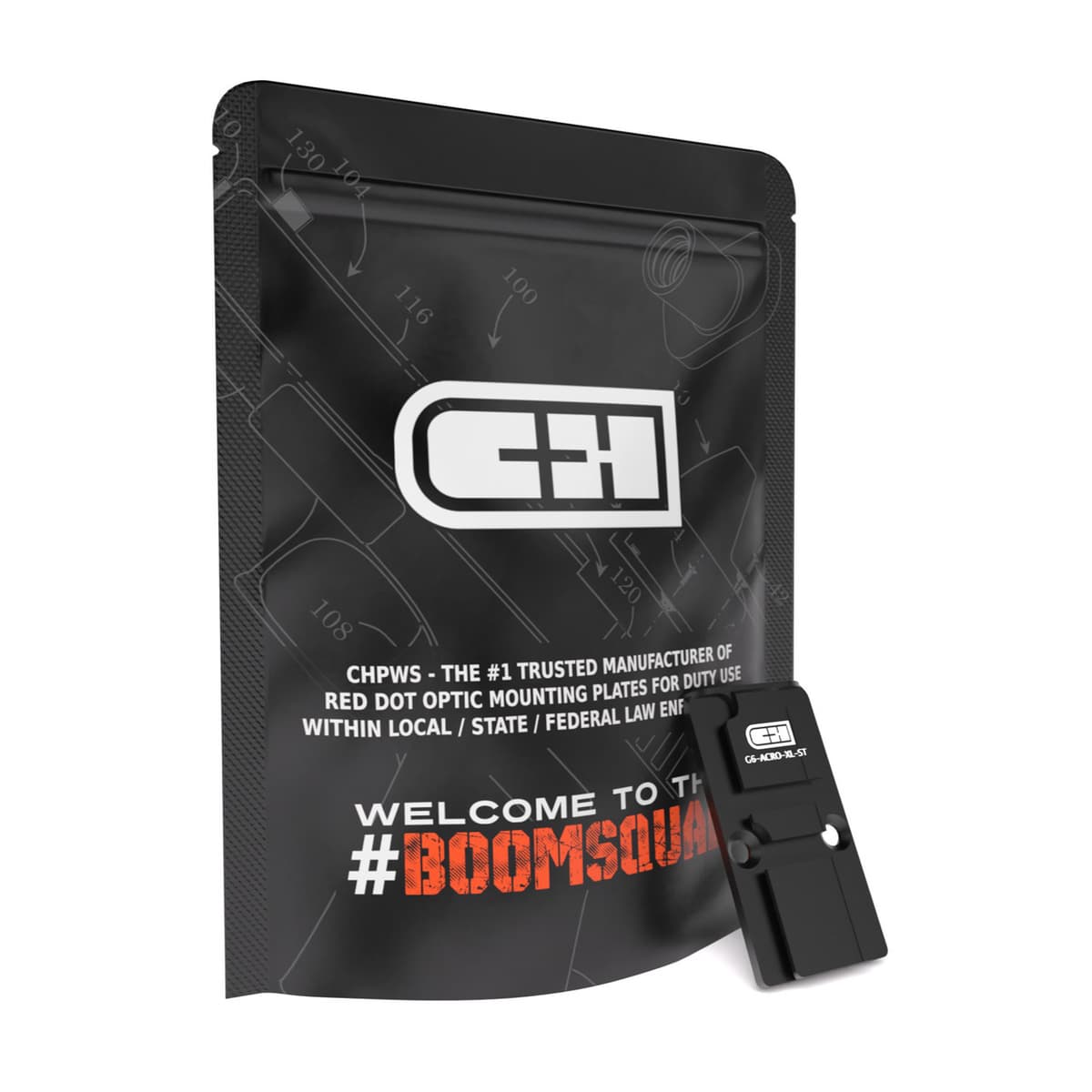 C&H Precision Gen6 ACRO / DUTY Steel Plate