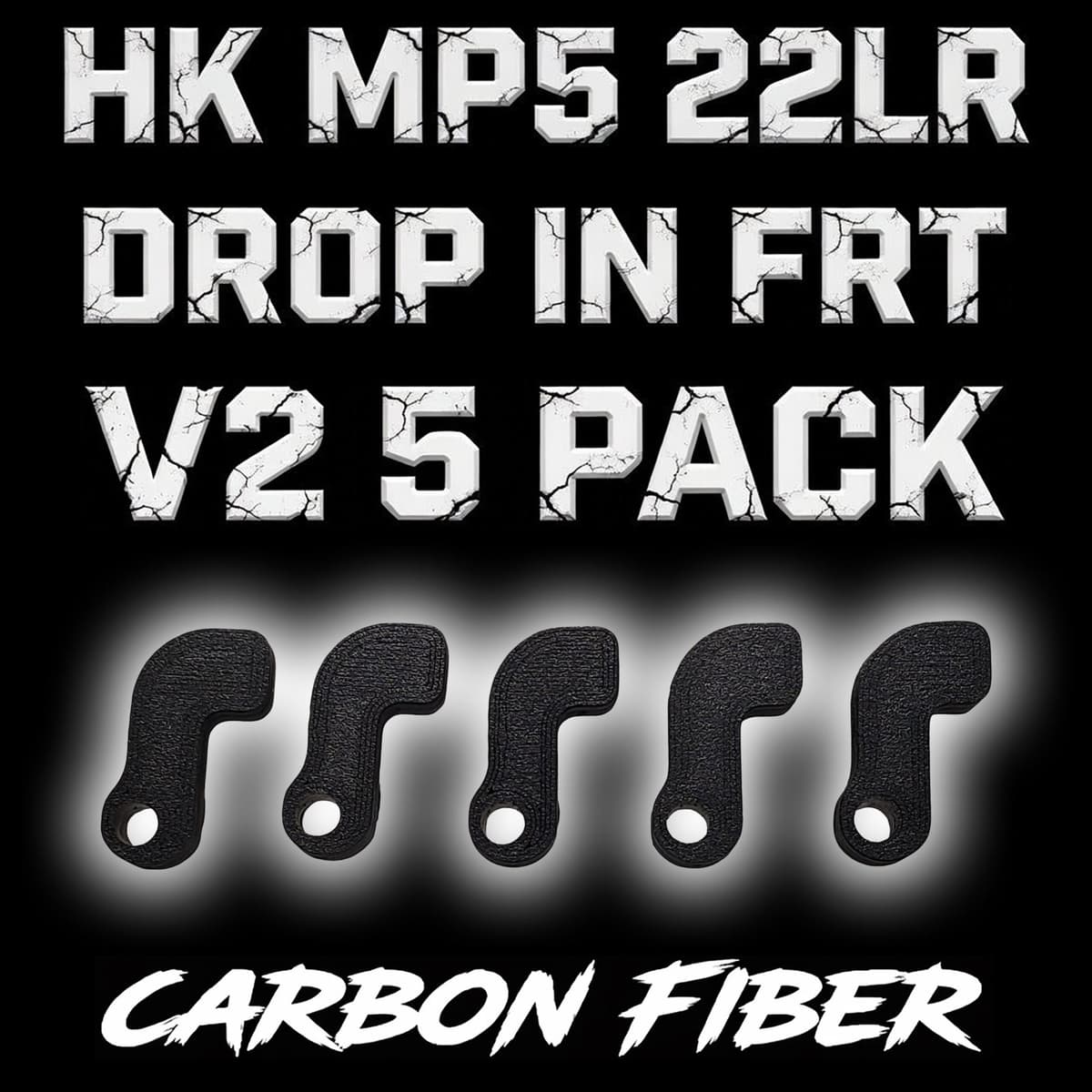 Continental Customs HK MP5 .22 LR Drop-In FRT (PETG-CF)