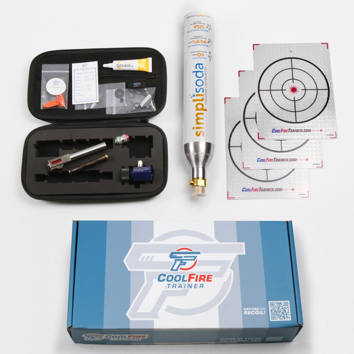 CoolFire Trainer Brass Package