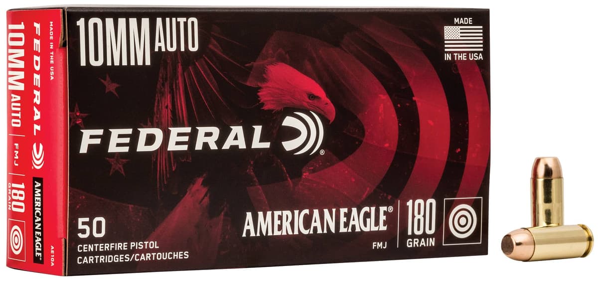 Federal American Eagle 10mm 180gr FMJ