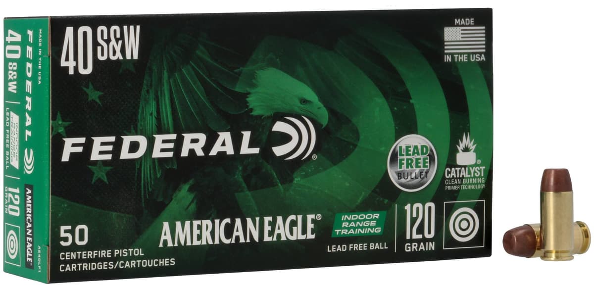 Federal American Eagle IRT Lead Free 40 S&W 120gr