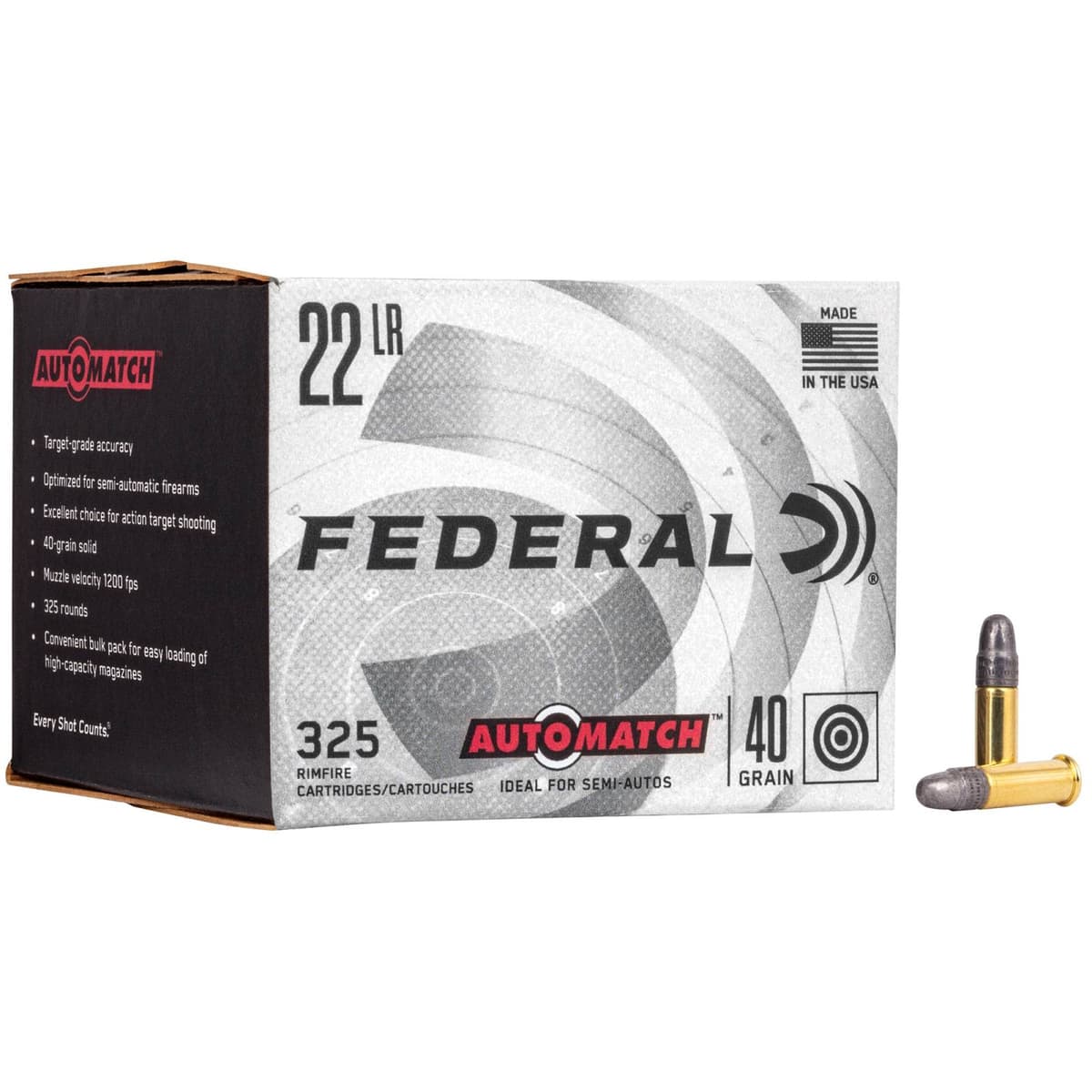 Federal AutoMatch .22 LR 40gr LRN