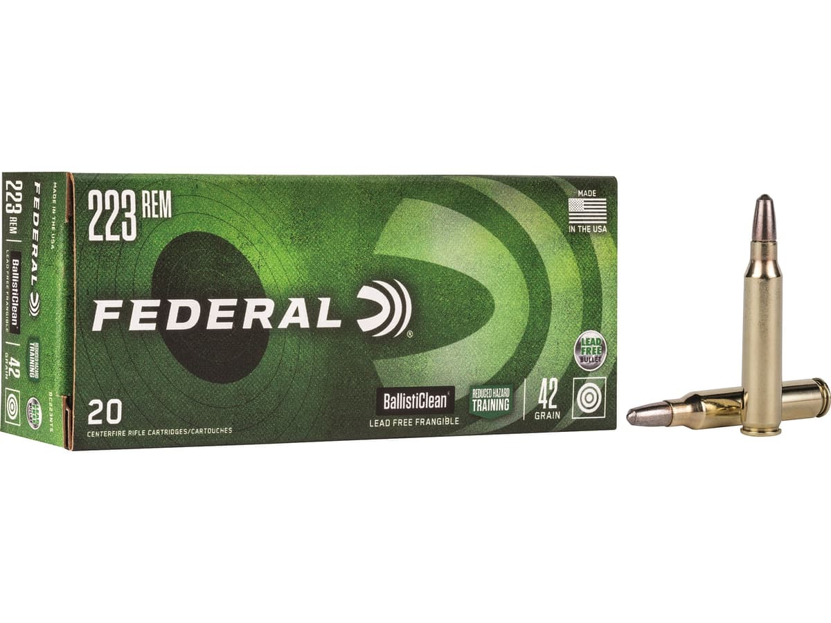 Federal BallistiClean 223 Rem 42gr RHT