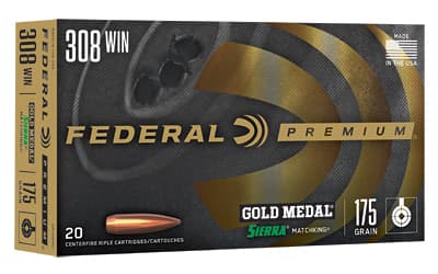 Federal Gold Medal Match 175gr Sierra MatchKing