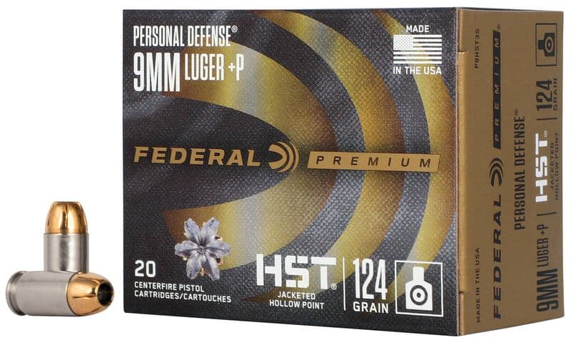 Federal HST 9mm 124gr JHP