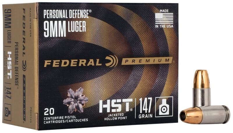 Federal HST 9mm 147gr JHP