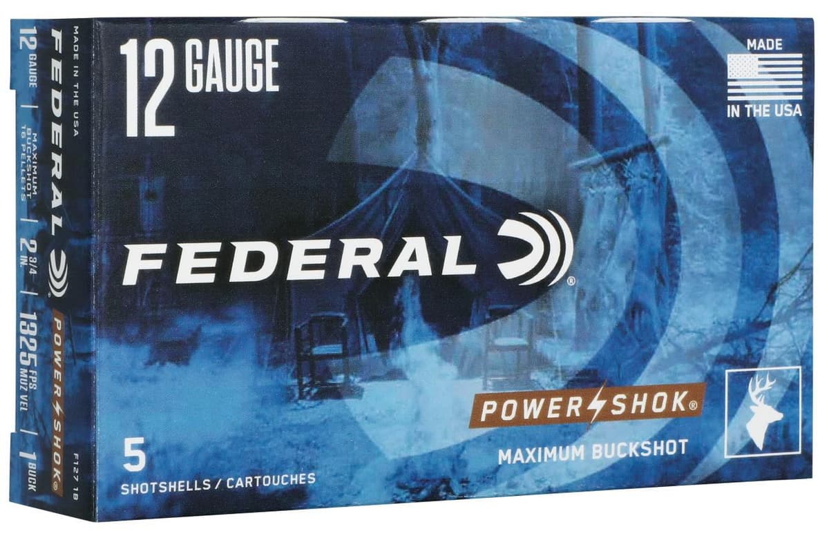 Federal Power-Shok #1 Buck (16 Pellet)