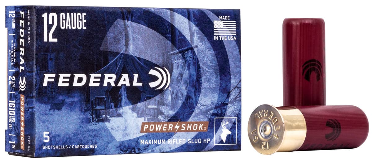 Federal Power-Shok Rifled Slug (F127RS) product image