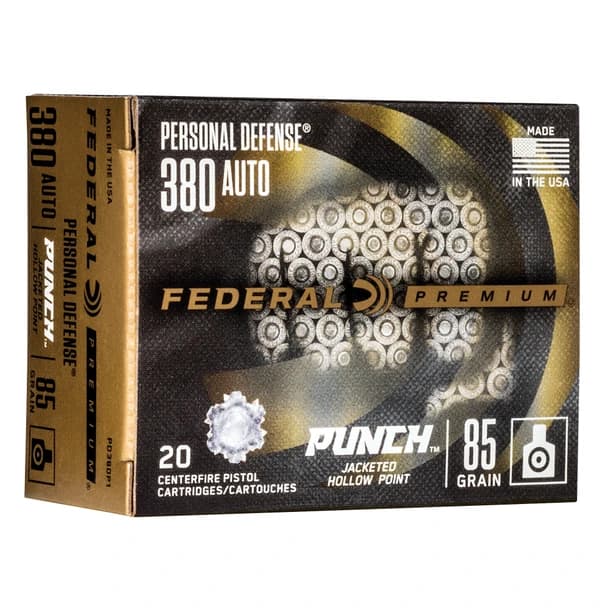 Federal Punch 380 Auto 85gr JHP