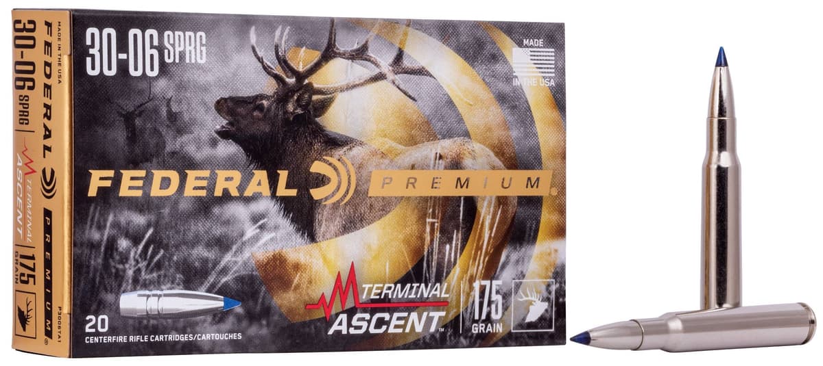 Federal Premium Terminal Ascent 175gr .30-06 Springfield
