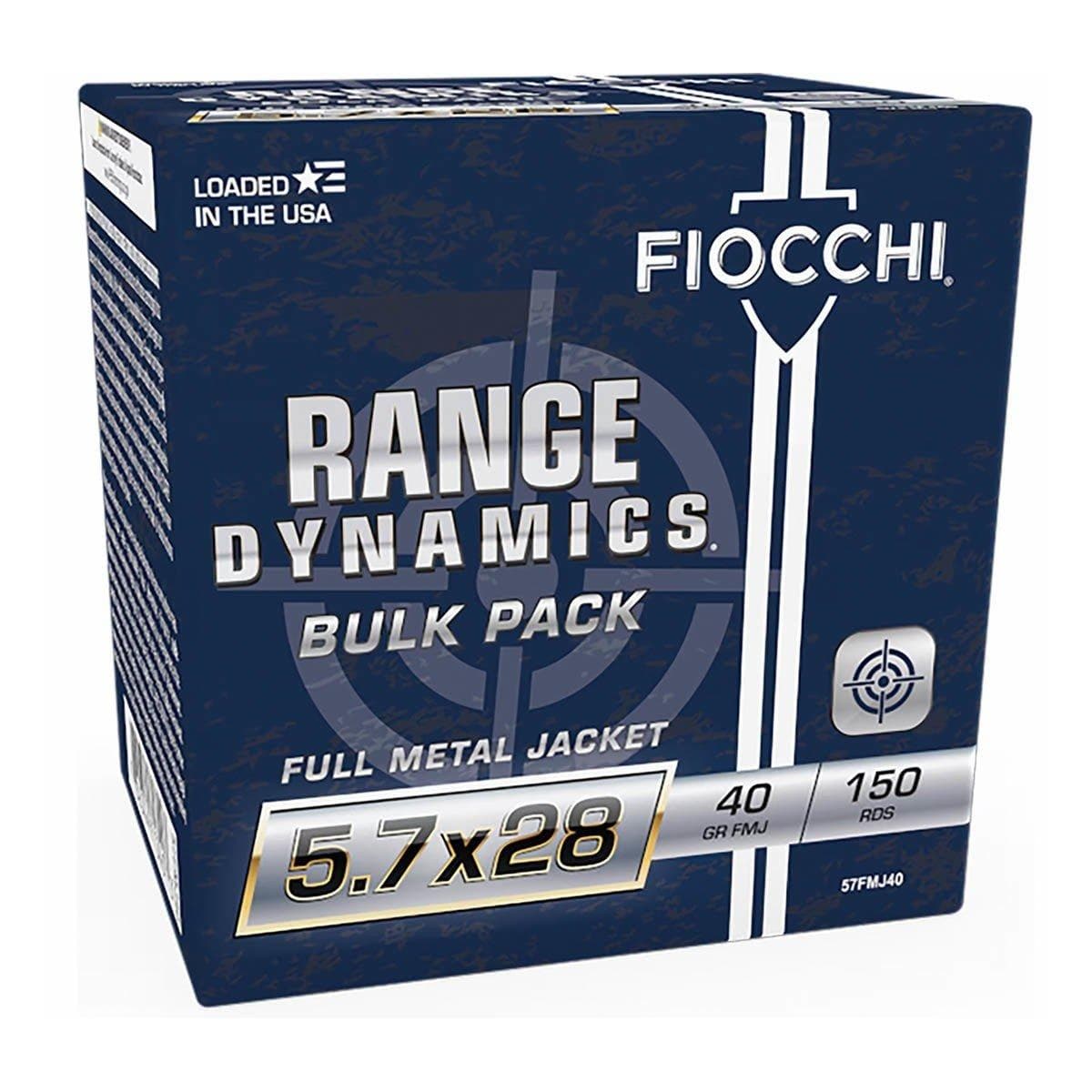 Fiocchi Range Dynamics 5.7x28mm 40gr FMJ