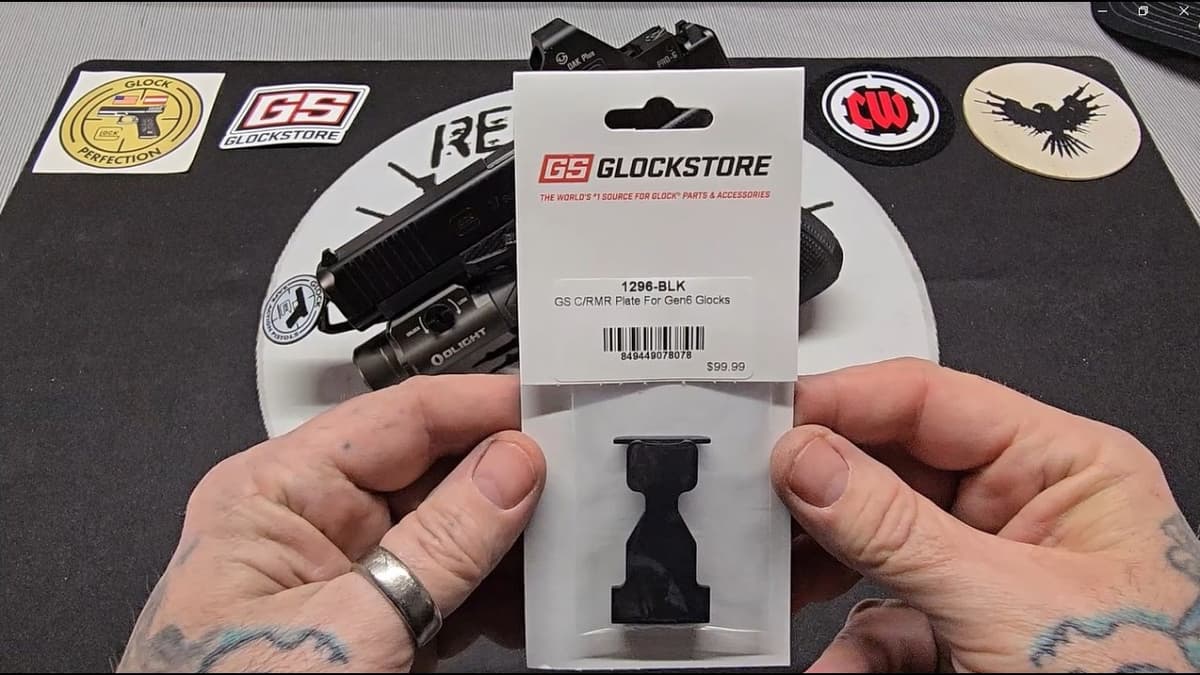 GlockStore GS C/RMR Plate for Gen6 Glocks